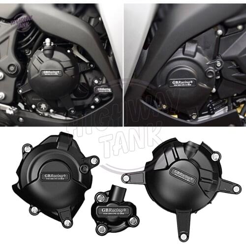 Motorcycle Engine Cover Protection Set Case for YAMAHA R3 2015-2020 / MT-03 2015-2020 / R125 2014-2020 for GBRacing