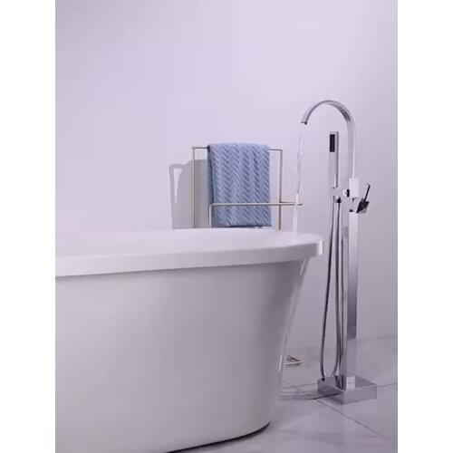 Hot Selling Double Handle Freestanding Bathtub Faucet Shower Bath Taps