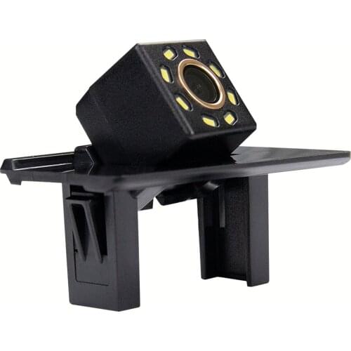 Misayaee Car Rear View Reverse Parking Camera Golden 8 Led for Suzuki Kizashi from 2011 Night Vision Waterproof