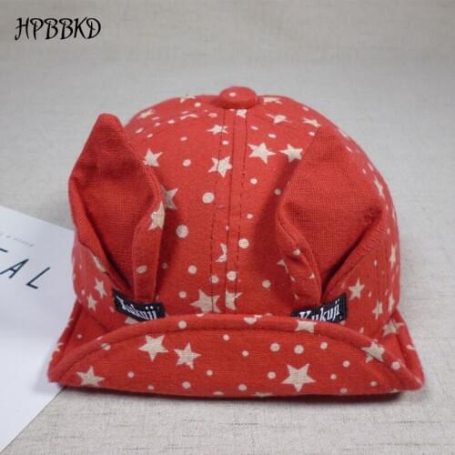 HPBBKD Fashion Baby Girl Boy Hat Newborn Infant Toddler Cap Girl Boy Unisex Cotton Baseball Cap Kids Hat Children Sun Hats GH553