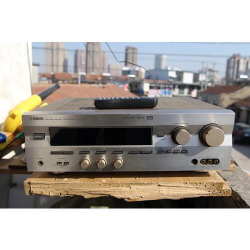 Original second-hand Yamaha HTR-5250 power amplifier, 5.1 channel, fiber coaxial high power DTS, 20 DSP modes