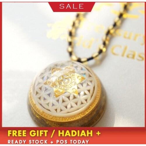 AURAREIKI Orgonite Pendant Wishing Wishes Curse Thoughts Into Anti-radiation Conversion Energy Aura White Crystal Key Necklace