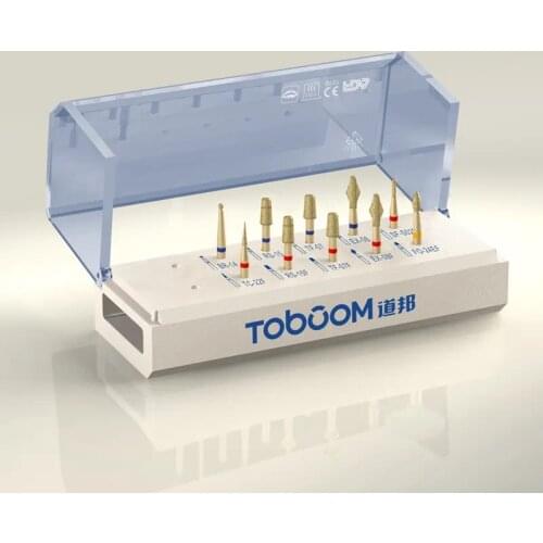 Dental Preparation burs Kit for Porcelain Alloy Inlay and onlay 10PCS/KIT FG0910D