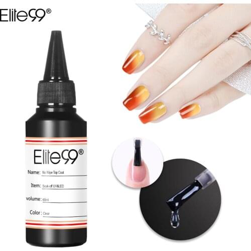 Elite99 60ml Matte Metallic Reinforce Air Dry Primer Matt UV Gel Polish Top Base Coat Soak Off UV LED Gel Varnishes Nail Art