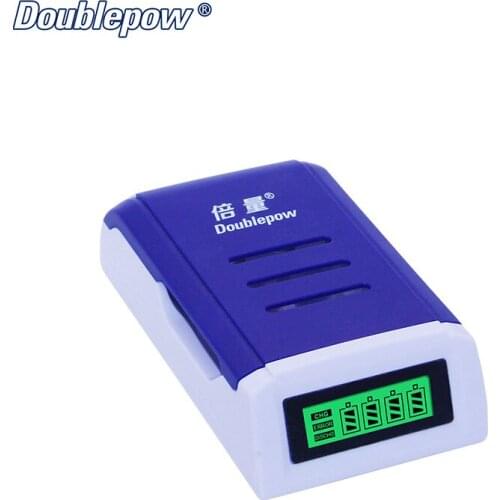 4 slots Doublepow DP-K209 LCD Intelligent Rapid Charger for 1.2V AA/AAA Ni-MH / Ni-CD rechargeable batteries OEM is acceptable