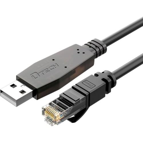 Hight Quality DTECH FT232RL Chip USB 2.0 to RJ45 RS232 Serial Port Cable for Windows