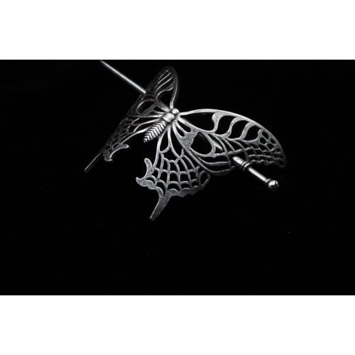 Butterfly Hair Hairpin Clip Hair Accessories Wicca For Women SanLan Jewelry