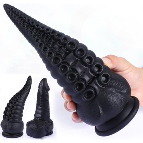 Female Dildo Soft Strap-on Vaginal Anal Plug Penis Suction Cup Anus Expander Masturbator Sex Toy For Women Men Prostate Massager