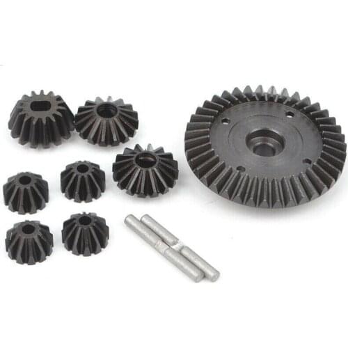 Gear Ring Steel Bevel Gears Steel Ring Gear & Bevel Gear for Tamiya TT02 TT02B TT02D Upgrades