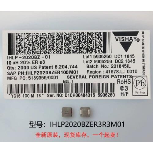 10/PCS) New Original 100% Quality IHLP2020BZER3R3M01 3.3UH 5X5X2MM Integrated High Current Inductor