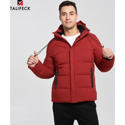 2020 Winter Jacket Men Thick Cotton Padded Jacket Mens Winter Coat Parka Homme Hooded Jacket Warm Mens Winter Coats And Jackets