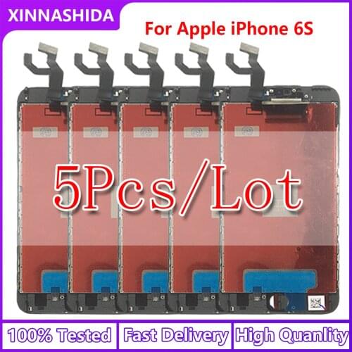 5PCS/Quality LCD Display For iPhone 6s 7 8 6S Plus Touch Screen Replacement For iPhone 5 5C 5S SE