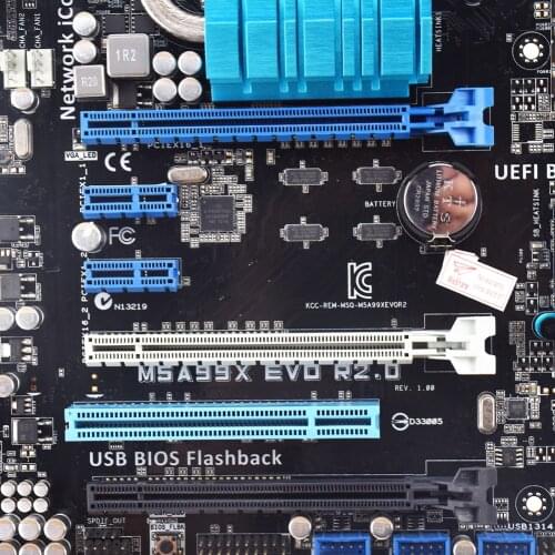 For ASUS M5A99X EVO R2.0 ATX Motherboard DDR3 Socket AM3+ SATA3 USB3.0