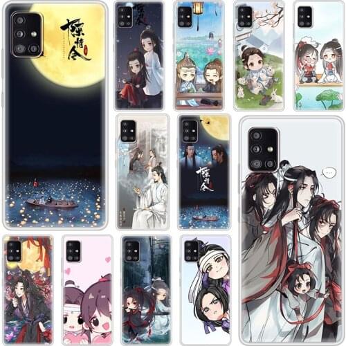 Matte Case For Samsung Galaxy A51 A71 A21s A31 M30s A12 A41 A02s A11 M31 A91 M51 Cover Soft Phone Fundas Mo Dao Zu Shi Coque Sac