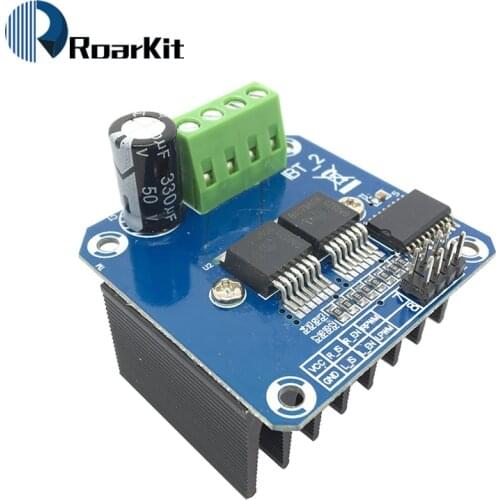 Double BTS7960 B BTS7960B DC 43A Stepper Motor Driver Module H-Bridge PWM Module For Arduino Smart Car