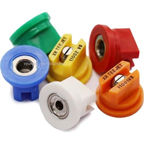 XR TEEJET 110 Degree Flat Fan Spray Tip, Agriculture Boom Sprayer DJI Drone Wide Coverage Drift Guard Stainless Steel Nozzle