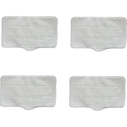 Suitable for Delmar Steam Mop Zq610 Zq600 Zq100 Accessories 4Pcs Cleaning Mop Cloth