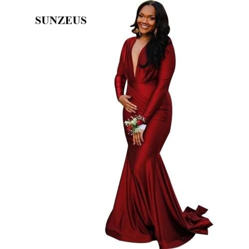 Sunzeus V-neck Women Dresses