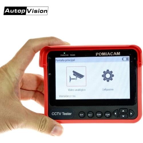 V70 2020 NEW arrived CCTV Tester 4.3” Wrist tester monitor 5MP HD Analog support CVBS/CVI/TVI/AHD Automatic adaptation testing