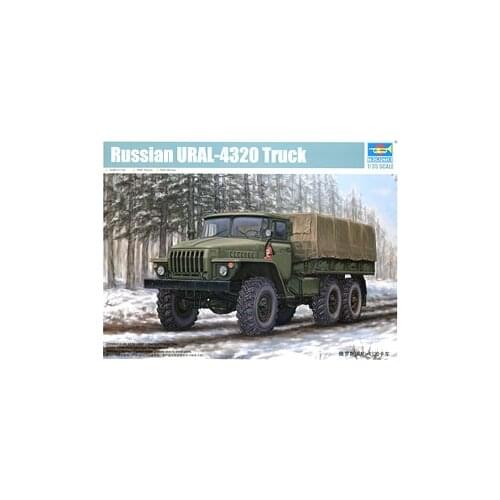 Trumpeter 1/35 scale model 01012 Russian Ural-4320 6X6 off-road truck