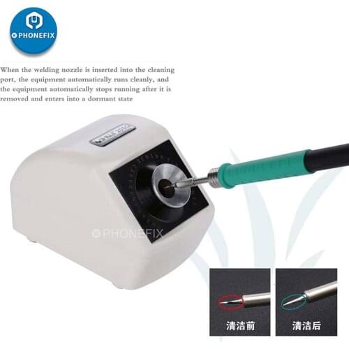 YIHUA 200Q Infrared Sensor Cleaning Tools for Soldering Iron Tips Cleaning Welding Tips Cleaning Machine for Welding Iron Tips