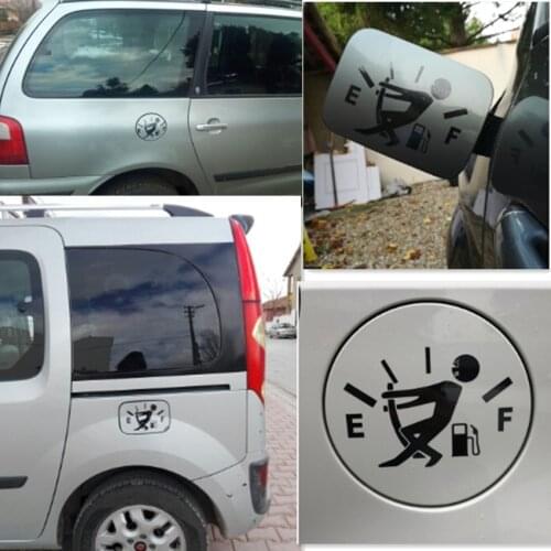 Funny Car Stickers High Gas Consumption Decal for Renault Megane 2 3 Duster Logan Clio 4 3 Laguna 2 Sandero Scenic 2 Captur