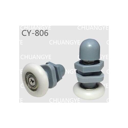 Shower door roller wheel pulley spare parts with Nylon