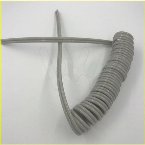Dental tube for 3 Way Syringe Tubing Without Connector Silicone Spiral Pipe dental Chair Unit tubing High Quality