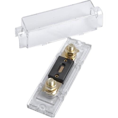 300Amp Inline ANL Fuse Holder Distribution Block Fusebox 0 4 8 AWG