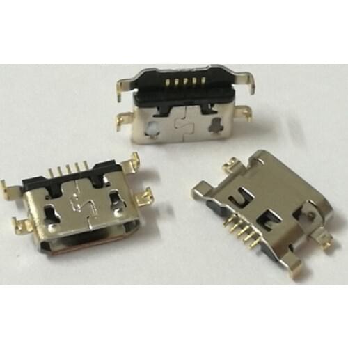 50pcs/lot For Alcatel 6035R Idol S 4033 4033D POP C3 micro usb charge charging connector plug dock socket charger port