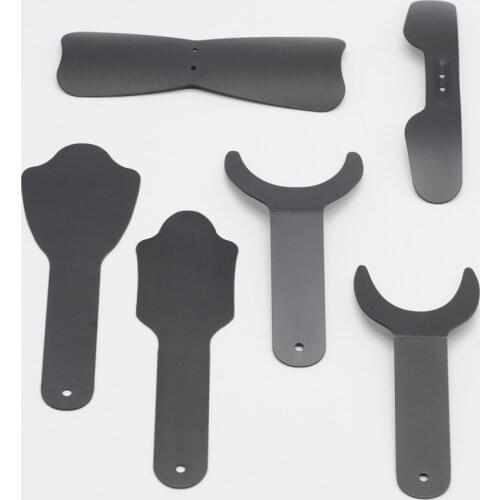 Black Autoclavable Cheek Backdrop Plate 6 Sizes Dental Orthodontic Photographic dentistry Lab item