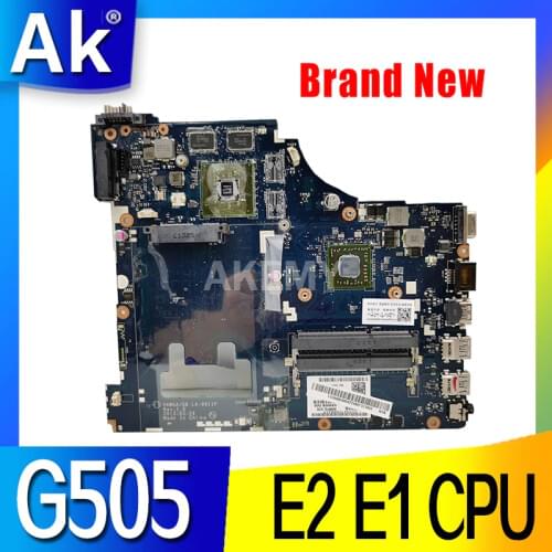 G505 VAWGA/GB LA-9911P motherboard For Lenovo g505 motherboard E1 E2 CPU la-9911p motherboard rev:1.0 with CPU Test