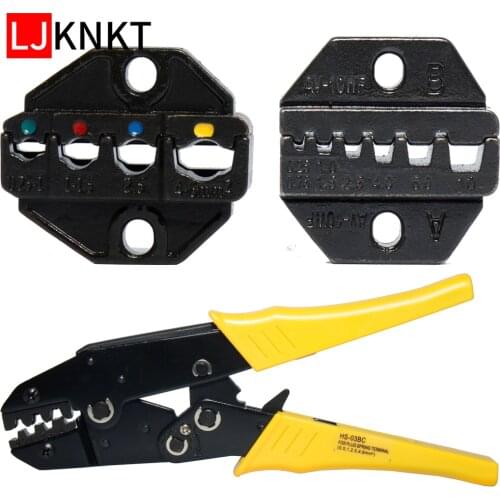 SN-03BC 40J 10WF Cold pressing line clamp Terminals Crimper Heat Connector Wire pliers Jaws Hand tool Insulated Crimping Steel