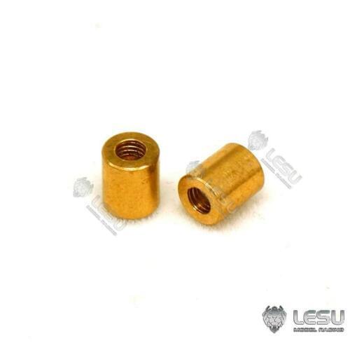 LESU RC Brass Nozzle Nut for 4*3MM Pipe On Hydraulic Excavator Loader Truck TH16987-SMT5