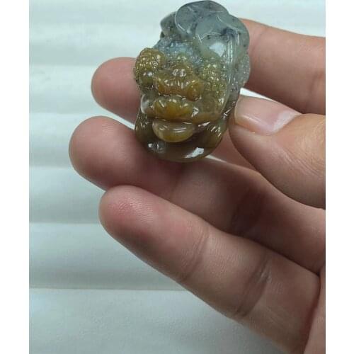 Natural 7A hetian jade Handcarved villet brave troops jade pendant jade necklace women men pendants jewelry jade necklaces