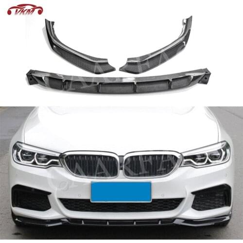ABS Material Front Bumper Lip Chin Spoiler Car Accessorise Fits For BMW 5 Series G30 G31 G38 540i M Sport 2017 2018 2019