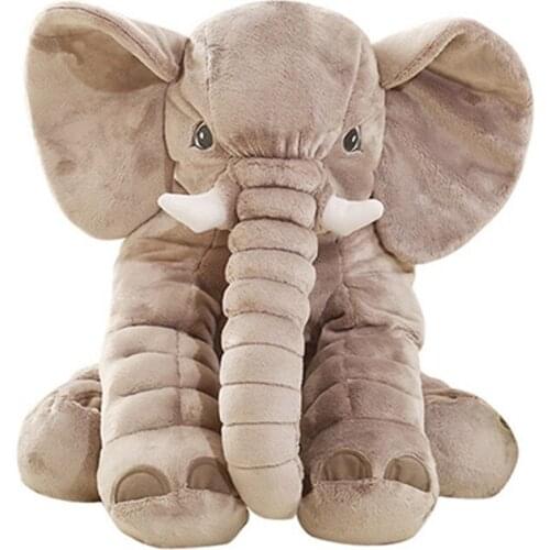 90cm elephant doll plush toy long nose filled doll cartoon software pillow baby waist pillow baby holding sleeping gift