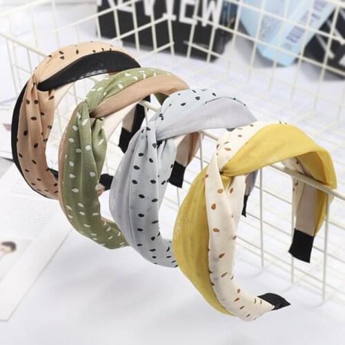 New fashion Mesh Hair Jewelry Headband Color matching Sweet fabric Home Hair Jewelry Chiffon jewelry Headband