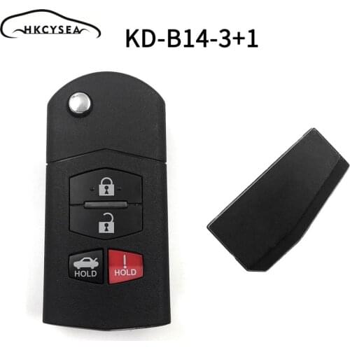 KEYDIY B14-2 B14-3 B14-3+1 B Series Remote Key for KD900 URG200 Mini KD and HC Chip (4D 46 4C G ) for KD-X2 H618PRO Tango