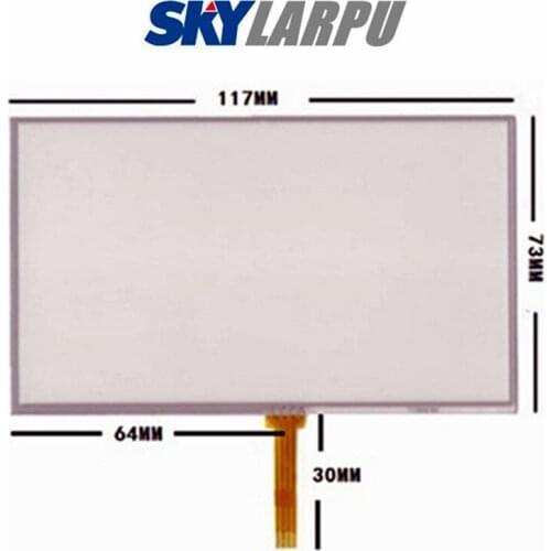 3 Pcs of New Original 5''Inch Touchpanel AT050TN33 AT050TN34 GPS Navigation Touchscreen Digitizer Panel Glass Free Shipping