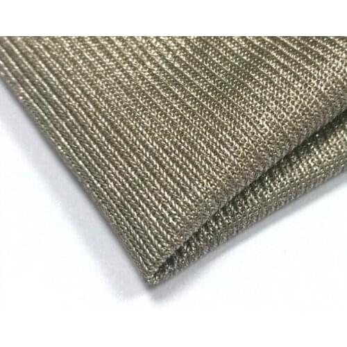 100% silver fiber fabric with radiation protection function