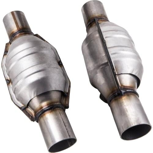 53005 2x2.25" 13'' Universal High Flow Performance Stainless Catalytic Converter