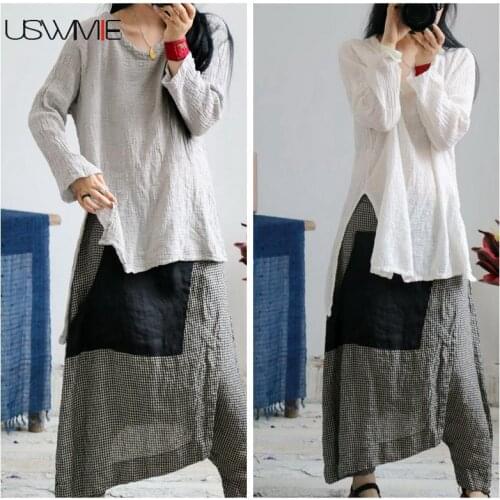 Блузки с принтом USWMIE China At AliExpress