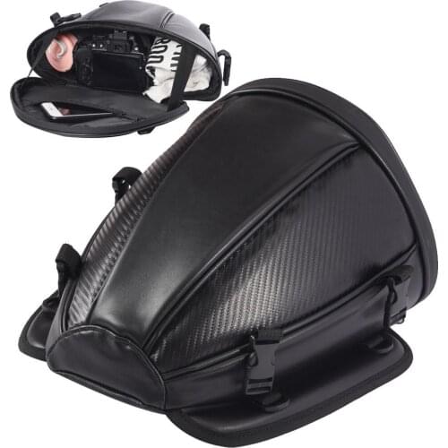 Waterproof Motorcycle Motorbike Rear Trunk Back Seat Carry Luggage Tail Bag Case