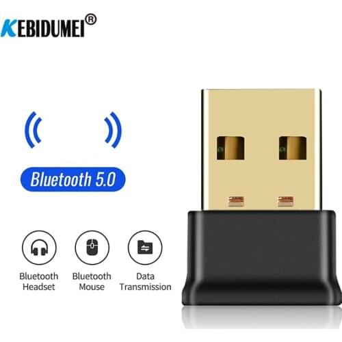 High Speed Wireless USB Bluetooth V5.0 Adapter Realtek 8761 for Computer Bluetooth Dongle Wireless Computer Receiver For Mouse