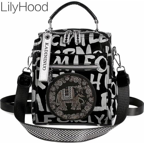 Female High Quality Artificial Leather Backpack Lady Ibiza Bohemian Tribal Tailand Style Boho Chic Bali Travel Daily Big Packbag