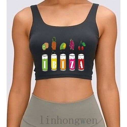5 Glas Ibiza Cotton Women Tank Top Knitted Euro Size S-XL Graphic Spring Autumn Building Vintage Vintageank Top