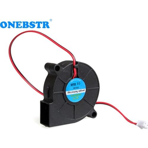 5015 Cooling Fan 12V 0.15A Turbo Fan For 3D Printer Accessories 50x50x15mm(50*50*15mm) )With 2.54 Interface DIY Free Shipping