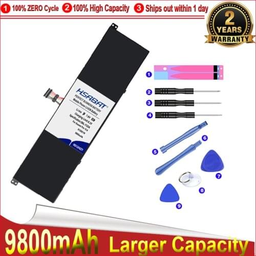 HSABAT 0 Cycle 9800mAh R15B01W Laptop Battery for Xiaomi Pro i5 15.6" Series High Quality Replacement Accumulator