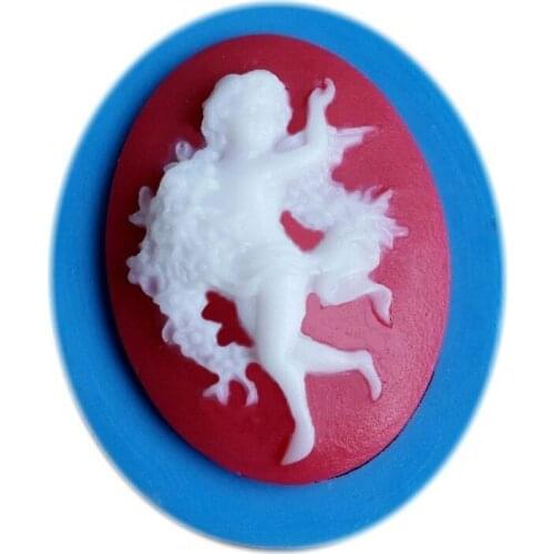 Angel Shape Silicone Cake Mold Fondant Cake Sugarcraft DIY Cooking Silicone Cutter Mold Tool Cake Decorating Tools Cake Tools